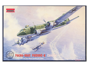 Model kit 1/144 Focke-Wulf Fw200C-6 Condor (Roden)