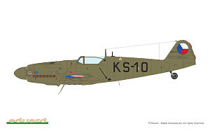 Model kit 1/48 Avia S-199 ERLA canopy (HYBRID edition) (Eduard kits)