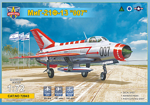 Model kit 1/72 Mikoyan MiG-21F-13 "007" (Modelsvit) 