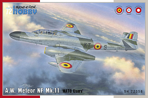 Model kit 1/72 A.W. Meteor NF Mk.11 'NATO Users' (Special Hobby)