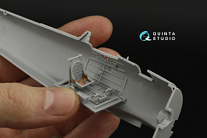 Nakajima Ki-44 3D-Printed & coloured Interior on decal paper (Hasegawa)