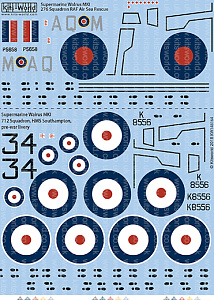 Decal 1/48 Supermarine Walrus Mk.I (Kits-World)