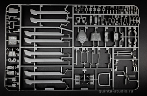 Model kit 1/48 Westland Lynx AH-7 (Airfix) (the opened package)