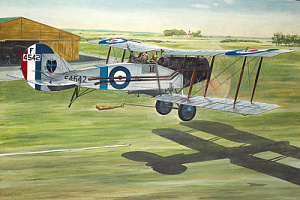Model kit 1/48 Bristol F.2B Fighter Mk.IV post-war version (Roden)