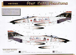 Decal 1/48 Phar East F-4EJ Phantoms Part 2. (CAM)