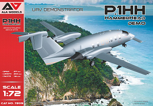 Model kit 1/72 P.1HH Hammerhead (Demo) (A & A Models) (damage box)