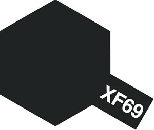 Acrylic paint Acrylic Mini XF-69 NATO Black (Tamiya) (10ml)