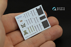 F-15C PAD-upgraded 3D-Printed & coloured Interior on decal paper with resin parts (GWH)