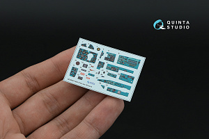 MiG-21bis late Fishbed-N 3D-Printed & coloured Interior on decal paper (Eduard) (with 3D-printed resin parts)