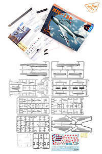 Model kit 1/72 Mikoyan MiG-19P (Clear Prop)