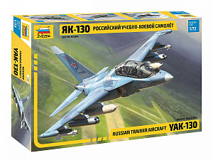 Model kit 1/72 Yakovlev Yak-130 (Flanker H) (Zvezda)