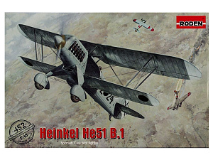 Model kit 1/48 Heinkel He-51 B.1 (Roden)