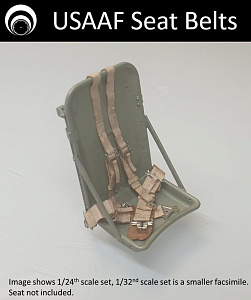 1/32 USAAF seatbelts WWII (Airscale)