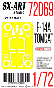 Paint Mask 1/72 F-14A Tomcat (GWH)