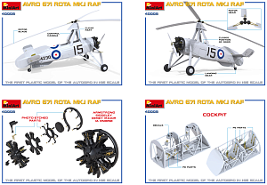 Model kit 1/35 AVRO 671 ROTA MK.I RAF (MiniArt)