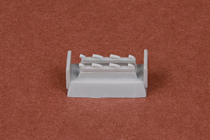 Additions (3D resin printing) 1/72 Yakovlev Yak-1B exhaust (designed to be used with Arma Hobby kits)