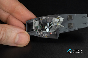 F-22 Raptor 3D-Printed & coloured Interior on decal paper (Hasegawa)