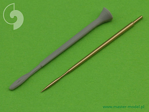 Aircraft detailing sets (brass) 1/72 Sepecat Jaguar GR.1/GR.3 Pitot Tube & Angle Of Attack probe (designed to be used with Airfix, Hasegawa, Heller and Italeri kits) 