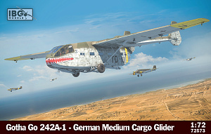 Model kit 1/72 Gotha Go-242A-1 - German Medium Cargo Glider (IBG Models)