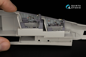 RF-4C Phantom II (late with DMAS) 3D-Printed & coloured Interior on decal paper (Hasegawa) (with 3D-printed resin parts)