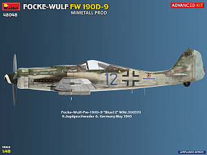 Model kit 1/48 Focke-Wulf FW-190D-9. MIMETALL PROD. (MiniArt)