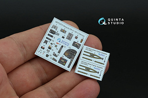 DH Mosquito FB Mk.VI/NF Mk.II 3D-Printed & coloured Interior on decal paper (Tamiya)