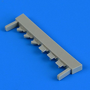 Additions (3D resin printing) 1/48 Hawker Hurricane rectangular mirror (designed to be used with Airfix, Arma Hobby and Hasegawa kits)[Mk.I Mk.IIc Mk.IV] 