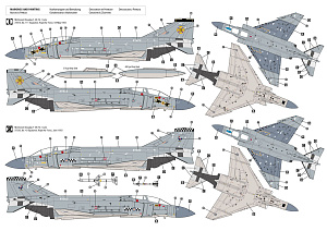 Model kit 1/72 McDonnell-Douglas F-4K Phantom FG.1 Late vol.1 (Hobby 2000)