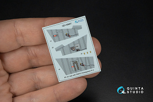 RF-4C Phantom II (late with DMAS) 3D-Printed & coloured Interior on decal paper (Hasegawa) (with 3D-printed resin parts)