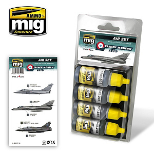 French Modern Jets (Ammo Mig) (4x17ml) 