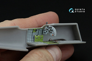 Yak-50 3D-Printed & coloured Interior on decal paper (A-model)