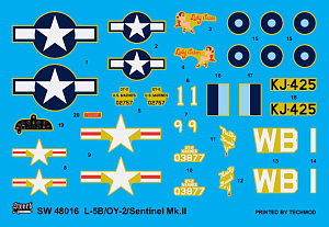 Model kit 1/48 Stinson L-5B/OY-2/Sentinel Mk.II (Sword)