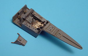 Additions (3D resin printing) 1/32     Focke-Wulf Fw-190D cockpit set designed to be used with Hasegawa and Hobby 2000 kits) 