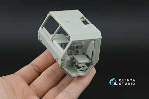 HEMTT A0 Family 3D-Printed & coloured Interior on decal paper (Trumpeter) (with 3D-printed resin parts) 