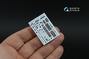 AH-1W 3D-Printed & coloured Interior on decal paper (Trumpeter) (with 3D-printed resin parts) 