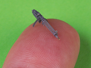 Aircraft detailing sets (resin) 1/72 German WW I machine gun Spandau LMG 08/15 (2 pcs) - with LONG charging handle - complete guns incl. 3D resin & brass parts