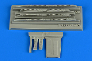 Additions (3D resin printing) 1/48 Sukhoi Su-17M3/M4 'Fitter' Fitter K fully loaded chaff/flare dispensers (designed to be used with kitty Hawk Model kits) 