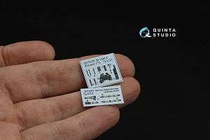 Bf 109K-4 3D-Printed & coloured Interior on decal paper (Eduard)