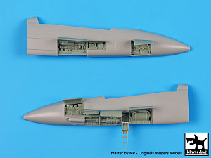 Additions (3D resin printing) 1/72 Grumman F-14A Tomcat electronics, spine detail and dive brakes (designed to be used with Academy kits) 