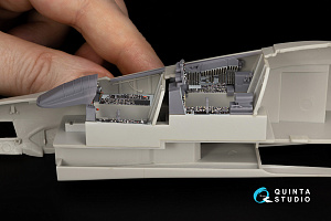 RF-4C Phantom II (early) 3D-Printed & coloured Interior on decal paper (Hasegawa) (Small version) (with 3D-printed resin parts)