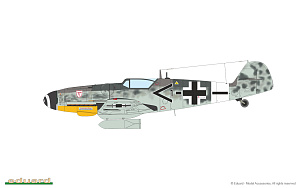 Model kit 1/72 Messerschmitt Bf-109G GUSTAV pt. 2 DUAL COMBO (Eduard kits)