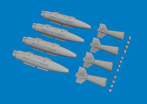 Additions (3D resin printing) 1/72 Guided bomb unit GBU-31 (V)1/B JDAM