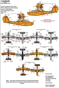 Decal 1/48 Supermarine Walrus Mk.I Collection Pt 2 (5)  (Xtradecal)