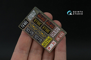 Southeastern U.S. License Plates 1940-1950 (All kits) (with metal base)