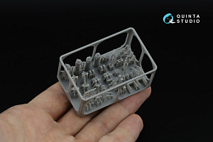 Komintern Artillery Tractor 3D-Printed & coloured Interior on decal paper (Trumpeter) (with 3D-printed resin parts) 