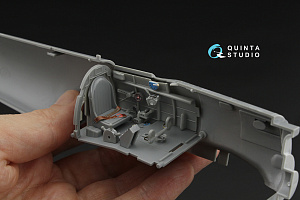 Nakajima Ki-84 Hayate 3D-Printed & coloured Interior on decal paper (Hasegawa)