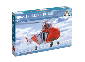 Model kit 1/72 Sikorsky HO4S-3 / HAS.7 / H-19 (Italeri)