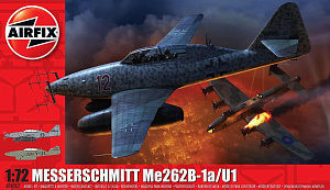 Model kit 1/72 Messerschmitt Me-262B-1a/U1 (Airfix)