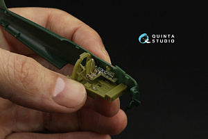 A6M2 Zero (Nakajima Prod.) 3D-Printed & coloured Interior on decal paper (Fine molds)
