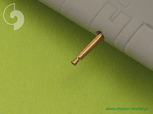 Aircraft detailing sets (brass) 1/72 Messerschmitt Bf-109E-3/Bf-109E-9, Bf-109T armament set (MG.17 tips, MG.FF barrels) 